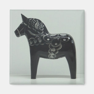 imán DALA HORSE (negro)