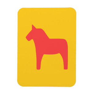 Imán Dala Horse Photo Magnet