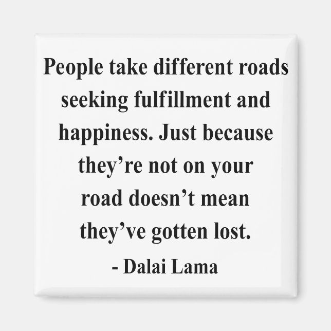 Imán dalai lama cita 1a (Frente)