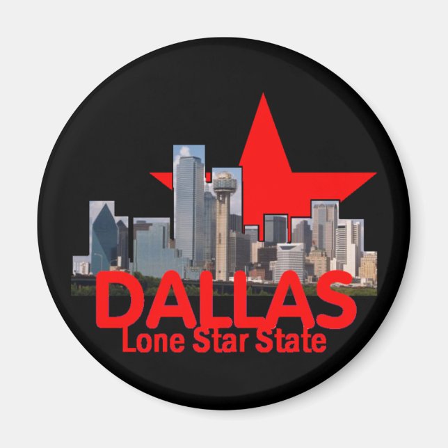Imán DALLAS Magnet (Frente)