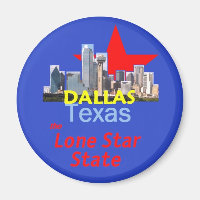 Imán DALLAS Magnet (Frente)