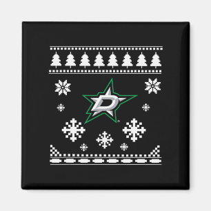 Imán Dallas Stars Ugly Navidades Sweater Holidaze