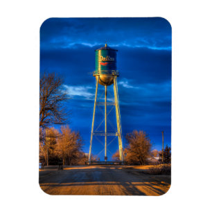 Imán Dallas, torre de agua del SD