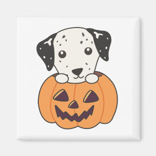 Imán Dalmacia En Calabaza Dulces Perros Felices Mamáes 