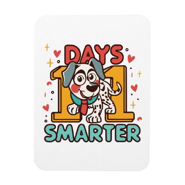 Imán Dálmata 101 Días Más Inteligente (Vertical)