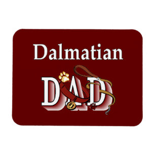 Imán Dalmatian Dad