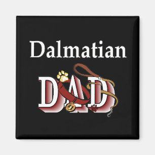 Imán dalmatian dad Magnet