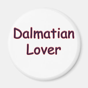 Imán Dalmatian Lover