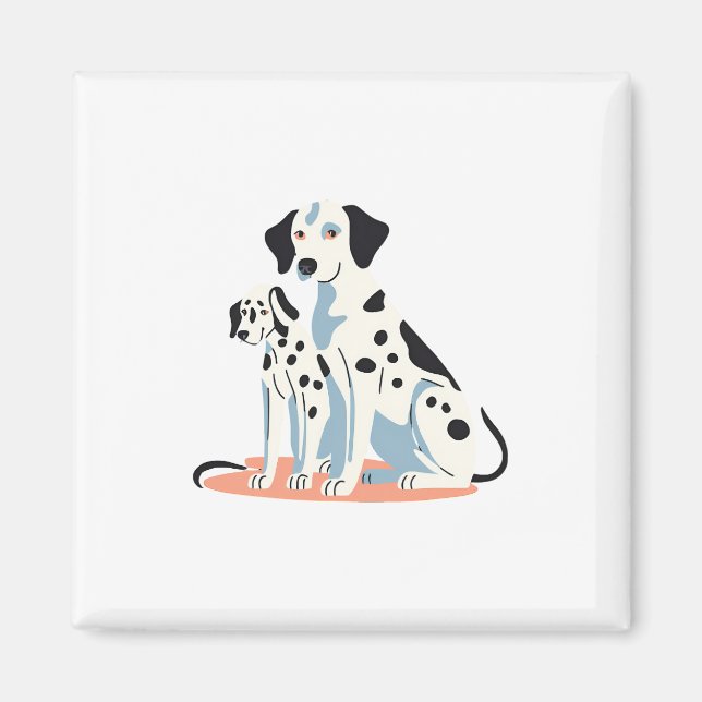 Imán dalmatian magnet (Frente)