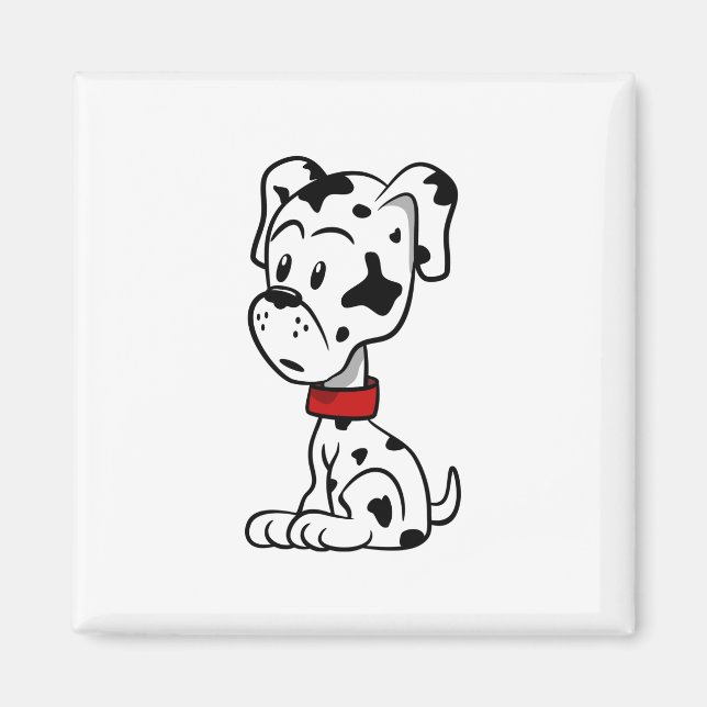 Imán Dalmatian Puppy (Frente)