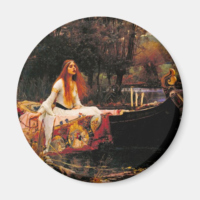 Imán Dama de Castillo de Shalott (Frente)