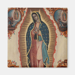 Imán Dama de Guadalupe, 1780 por Sebastian Zalcedo