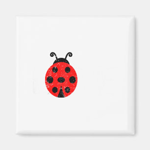 Imán Dama de los amorcillos Cute Insecto Corazón Novia