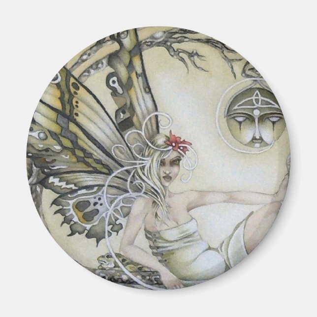 Imán Dama del bosque (Frente)