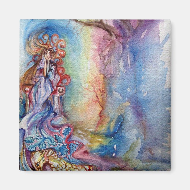 IMÁN DAMA DEL LAGO (Frente)