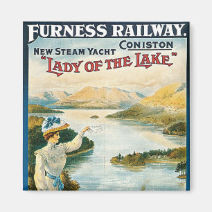 Imán Dama del Lago ~ Ferrocarril Furness