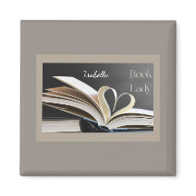 Dama del Libro, Regalo Personalizado de Lectura co