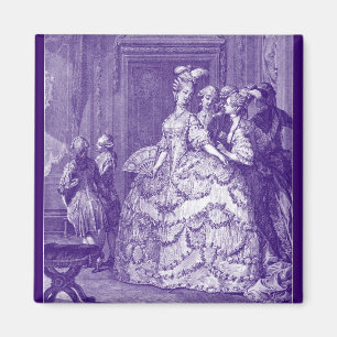 Imán Dama esperando a Marie Antoinette