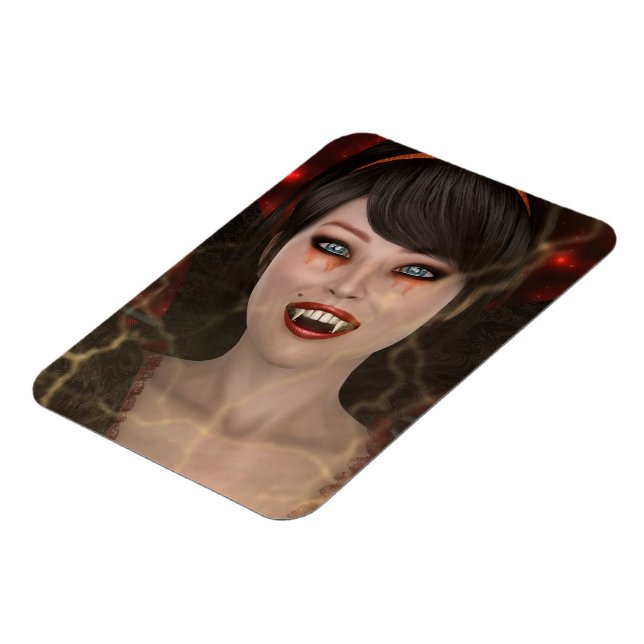 Imán Dama vampiro (Lado Izquierdo)
