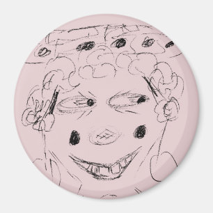 Imán Dama Wacky Magnet