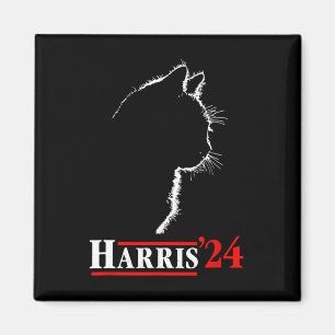 Imán Damas Para Kamala Funny Cat 2024 Presidente Kamala