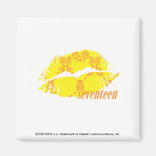 Imán Damasco amarillo-naranja