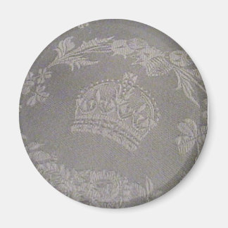 Imán Damasco antiguo irlandés con corona real