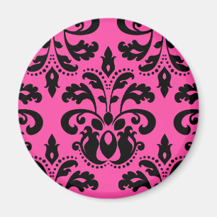 Imán Damasco bonito del victorian de las rosas fuertes