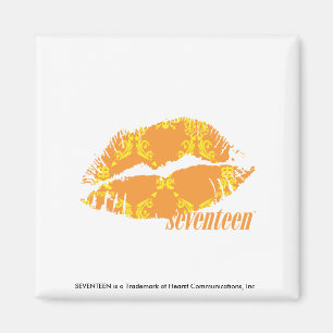 Imán Damasco naranja-amarillo