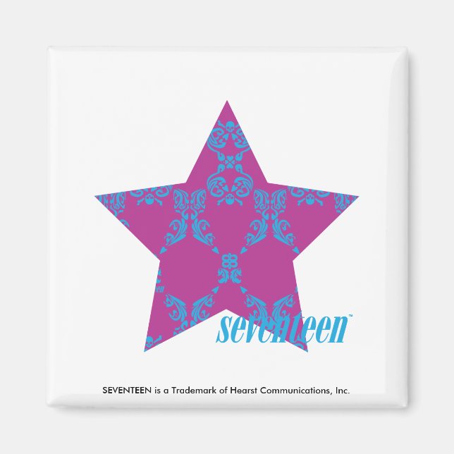 Imán Damask Aqua-Purple 3 (Frente)