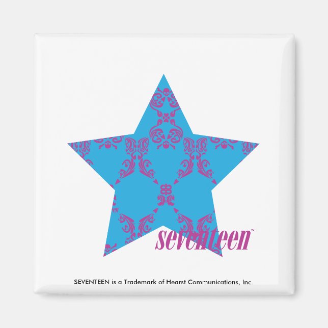 Imán Damask Purple-Aqua 2 (Frente)