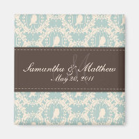 Damask Tweets SD Magnet 2