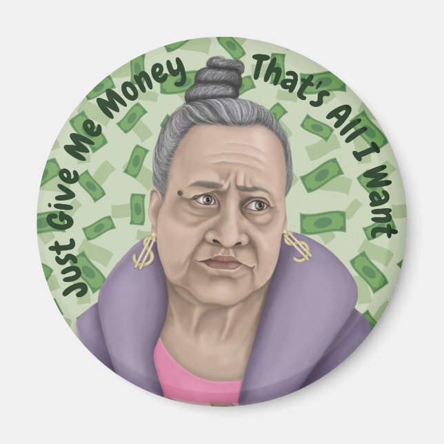 Imán Dame Dinero (Frente)