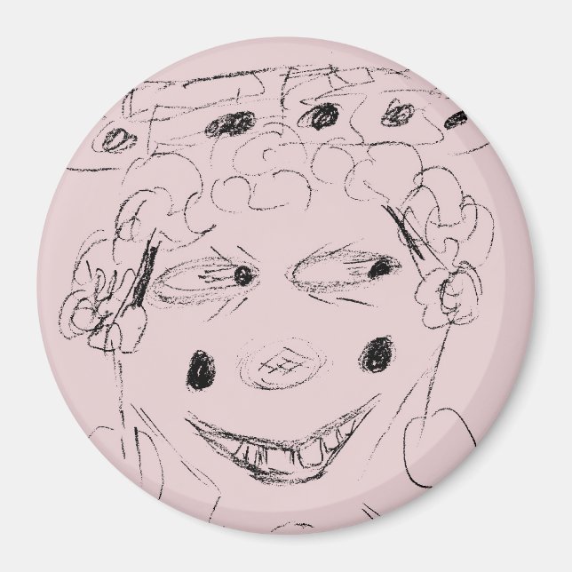 Imán Dame Wacky Magnet (Frente)