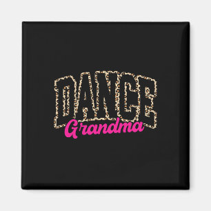 Imán Dance Grandma Leopard Bailando con Chicas de la vi