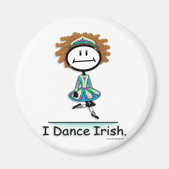 Imán Dance Irish (Frente)