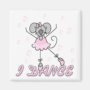 Imán Dance Mouse Ballet Magnet