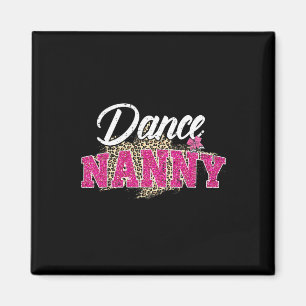 Imán Dance Nanny Leopard Funny bailando D de la madre d