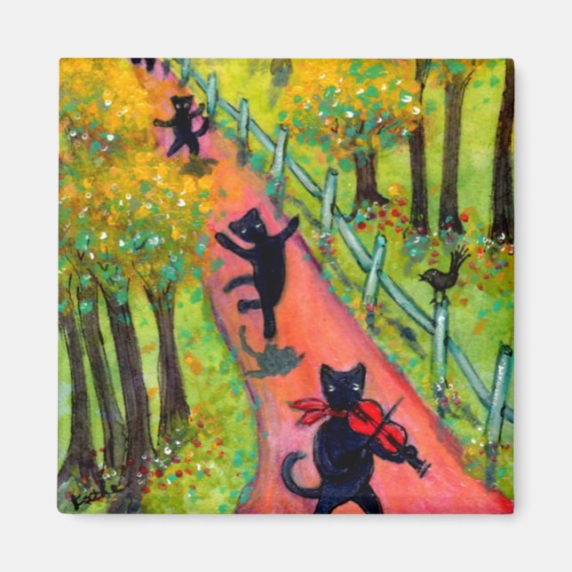 Imán Dancin'Cats (Frente)