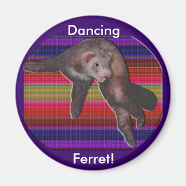 Imán Dancing Ferret Magnet