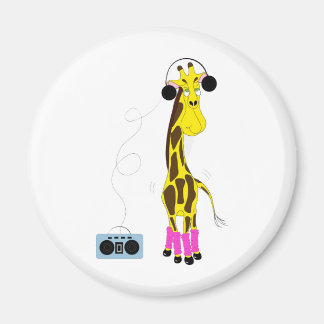 Imán Dancing Giraffe
