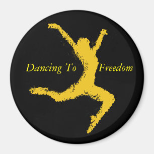 Imán Dancing To Freedom Magnet