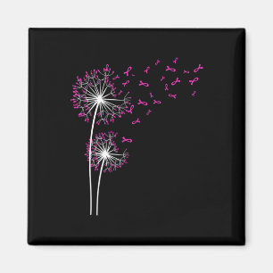 Imán Dandelion Faith Hope Love Mama Cancer Awareness
