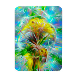 Imán Dandelions etéreos en Neon Dreamscape