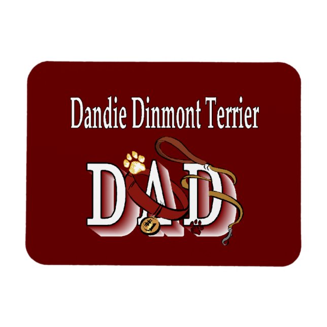 Imán Dandie Dinmont Terrier DAD (Horizontal)