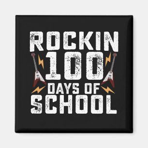 Imán Dando rock durante 100 días de clase Guitarra de r