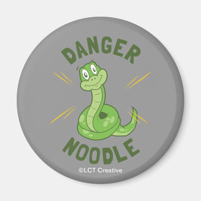 Imán Danger Noodle (Frente)