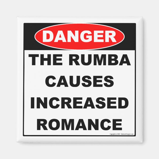 Imán Dangers Rumba Magnet (Frente)