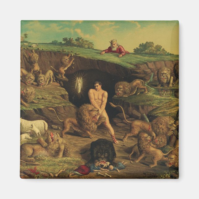 Imán Daniel en el foso de los leones (Frente)