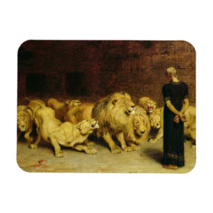 Imán Daniel en la guarida de los Leones, 1872 por Brito